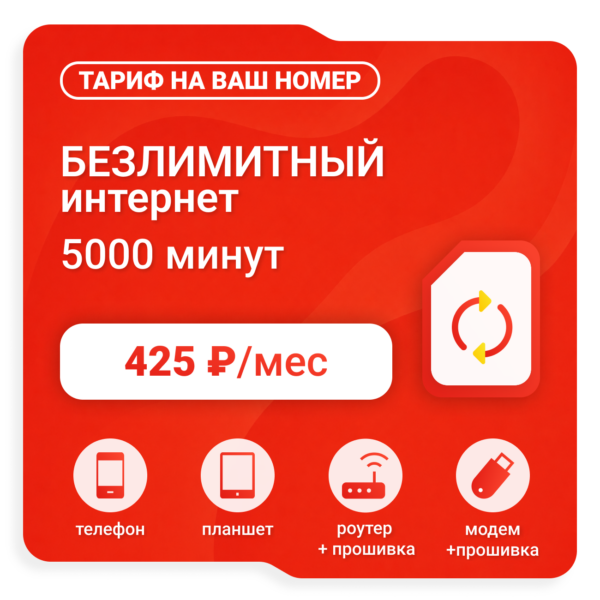 Тариф М-Сеть LEVEL 425 (саморегистрация)